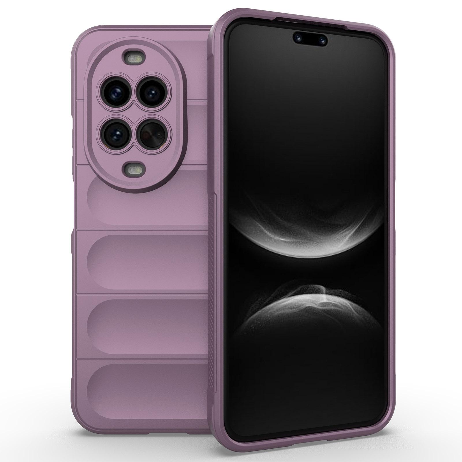 

For Huawei nova 14 Ultra 5G Case Anti-Drop Soft TPU Rugged Phone Back Cover Light Purple