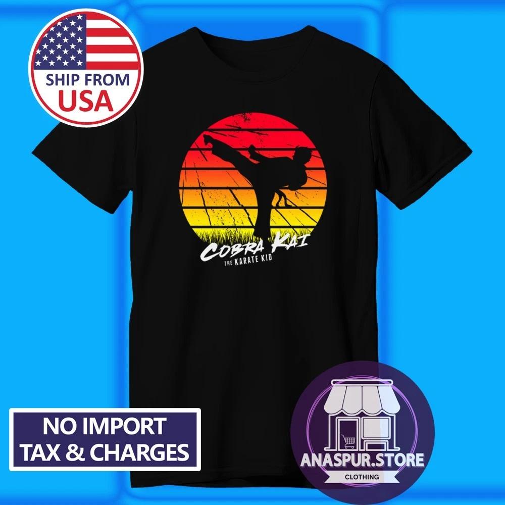 Karate Kid Cobra Kai Men s Black Size S-5XL 4XL