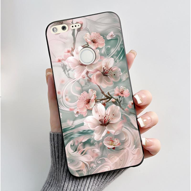For Google Pixel 1 Case Aesthetic Cute Cat Shockproof Silicone TPU Soft Back Cover for Google Pixel 1 Pixel1 XL Phone Case Coque