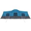 16 Person Family Tent with Roof Blue 680 x 510 x 210 cm
