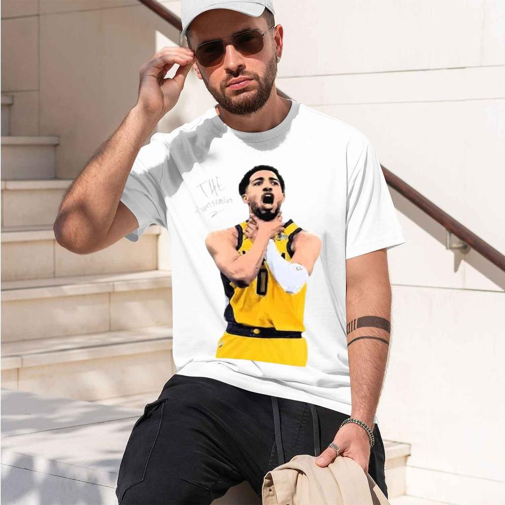 2026 New Model American Halli East G1 The Game Celebration Action Printed Short Sleeve Tshirt Unisexs And Unisexs Cotton Loose
