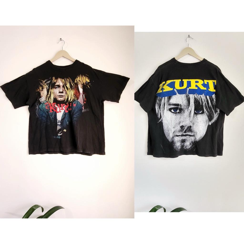 Vintage 90s Nirvana Kurt Cobain Tshirt Rare Tee