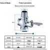 G011145 Brass Foot Pedal Delay Flush Valve