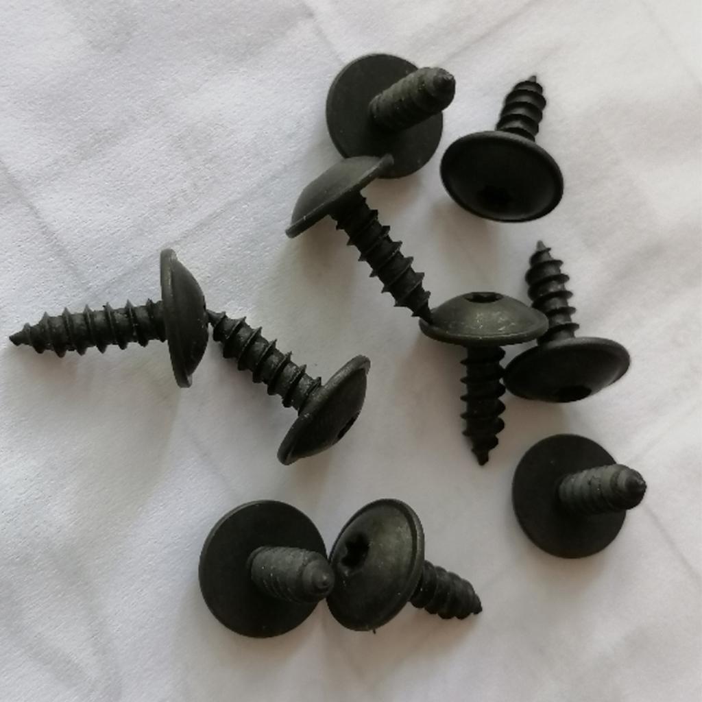 10 Stück Auto Kotflügel Schrauben Befestigungselemente Selbstschneidende Schrauben Langlebige Fahrzeugreparaturschrauben für Golf für Passat N90974701