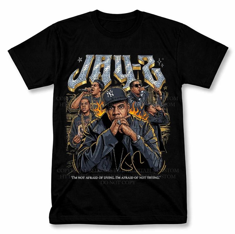 

Jay Z Cartoon Bootleg Rap Tee Graphic T shirt Vintage Style Rapper Tee 3XL