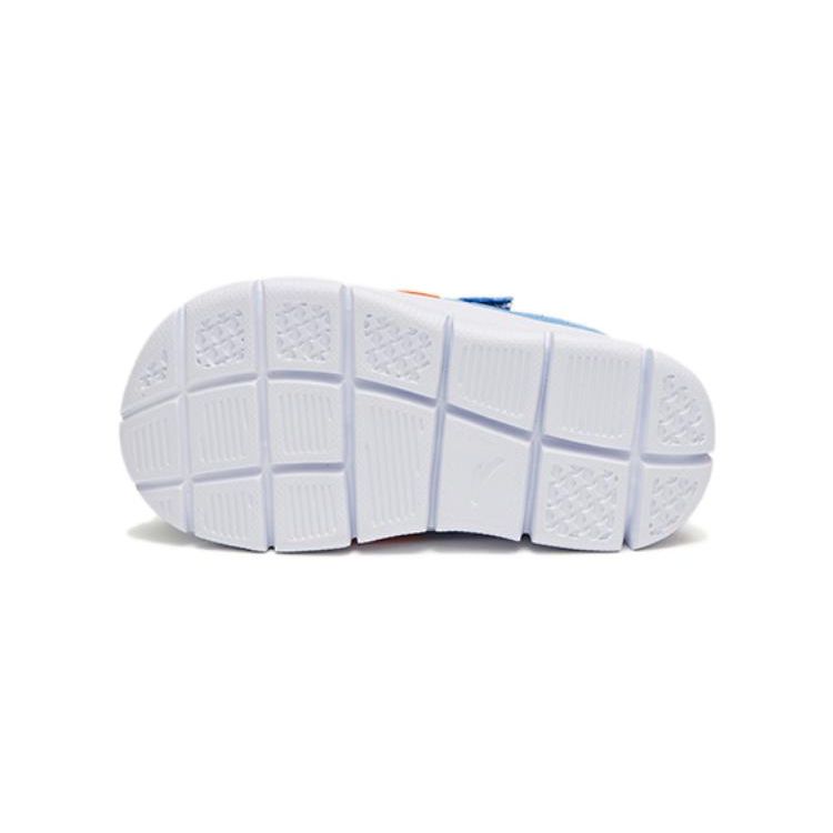 Anta Kids Non-Slip Wear-Resistant Low-Top Shoes Baby Shoes White Orange A312320050H-2