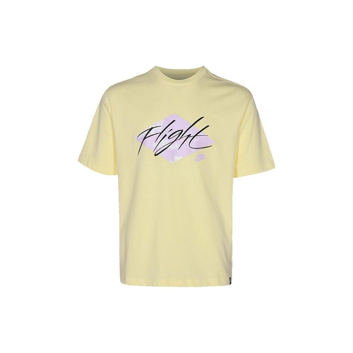 

New Nike T Shirts Men Yellow DO8897-821 XL