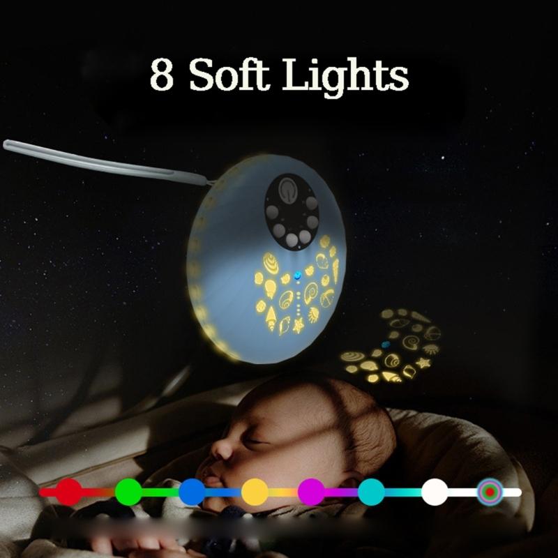 Practical Baby White Noise Sleep Aid Includes Soothing Sounds and Adjustable Timer Small Infant Sleep Aid for Easy Use