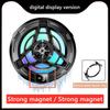 New magnetic mobile radiator with digital display for flat plate cooler mobile cooling fan General Apple Huawei Samsung mobile