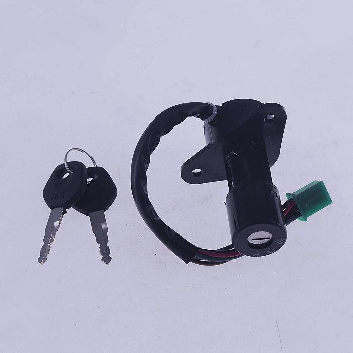 

Anti-Drill Ignition Switch Lock Set for Baojin, Biao, Longxin, Lifan, Zongshen: Includes Handlebar Lock, Fuel Tank Cap, and GS125 Key