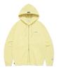 COVERNAT Small Authentic Zip-Up Hoodie Yellow
