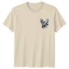 Yorkshire Terrier Cane Animali Unisex T-Shirt Unisex Tee Grafica Unisex Top