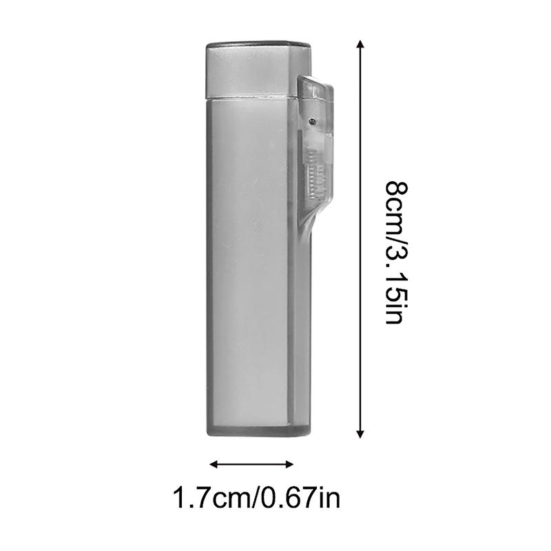 Tragbare transparente Mini-Aufbewahrungsbox, Reise-Zahnstocher-Wattestäbchen-Box, einfache Box zur Klassifizierung kleiner Objekte für Pflaster, Finishing-Box