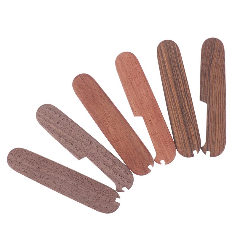 1Pair Cnc Custom Natural Wood Grip Handle Scales For 91Mm Vs Army Knives Diy Making Replace Accessories
