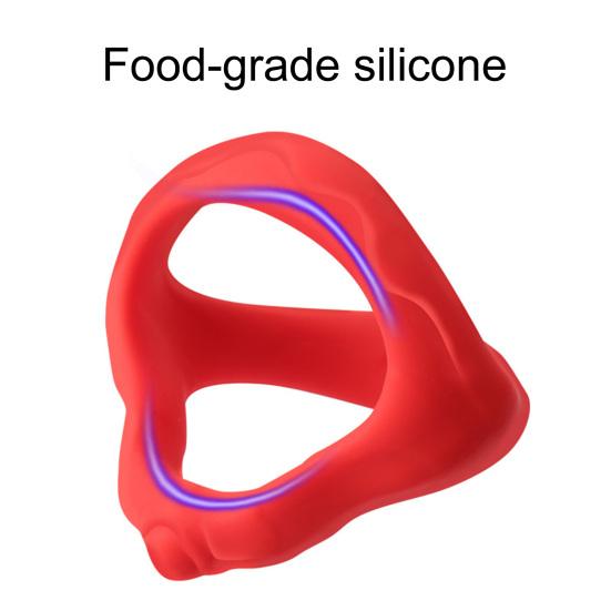 Cock Ring Non-vibration Reusable Ergonomic High Elasticity Easy to Use Enhance Sex Pleasure Washable Delay Ejaculation Dildo Ring Male Supply
