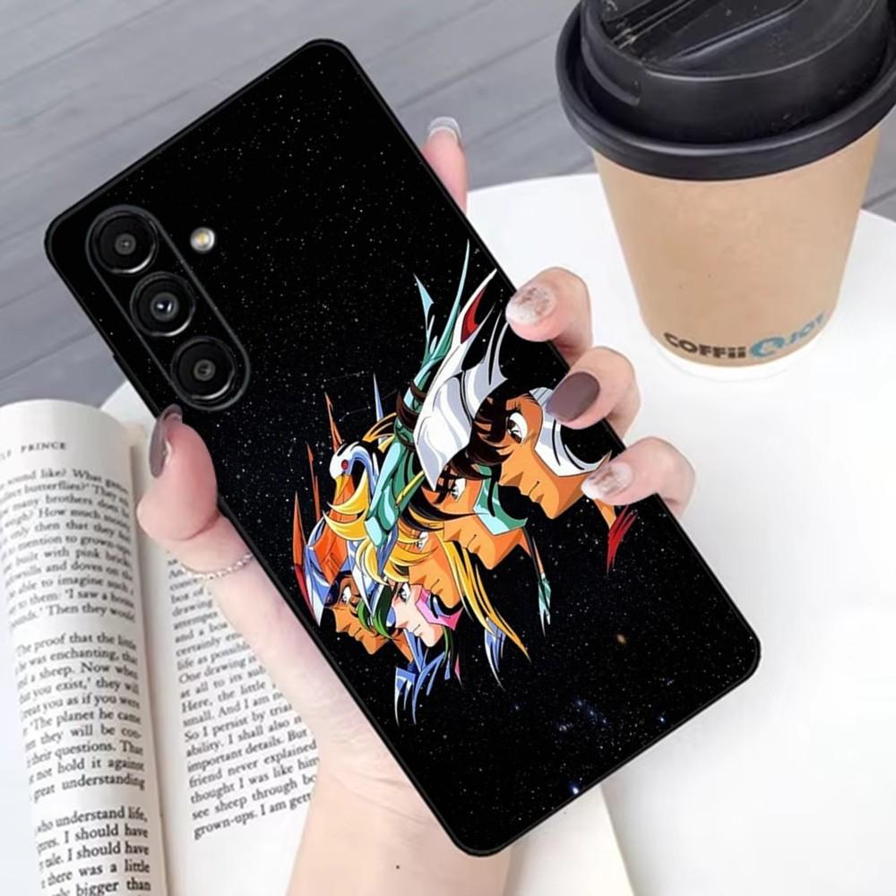 S-Saint S-Seiya Phone Case For Samsung S 25,24,21,22,23,30,20,Ultra,Plus,Fe,Lite,Note,10,9,5G Black Soft