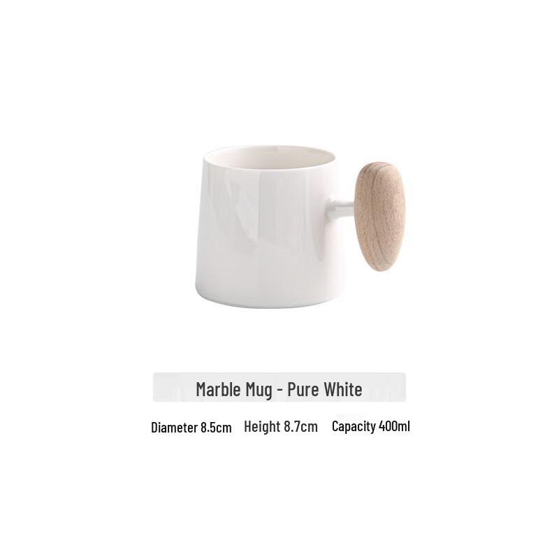 

OLOEY Retro Marble Coffee Mug