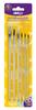 Strigo. Wooden Brushes. 6 Pieces