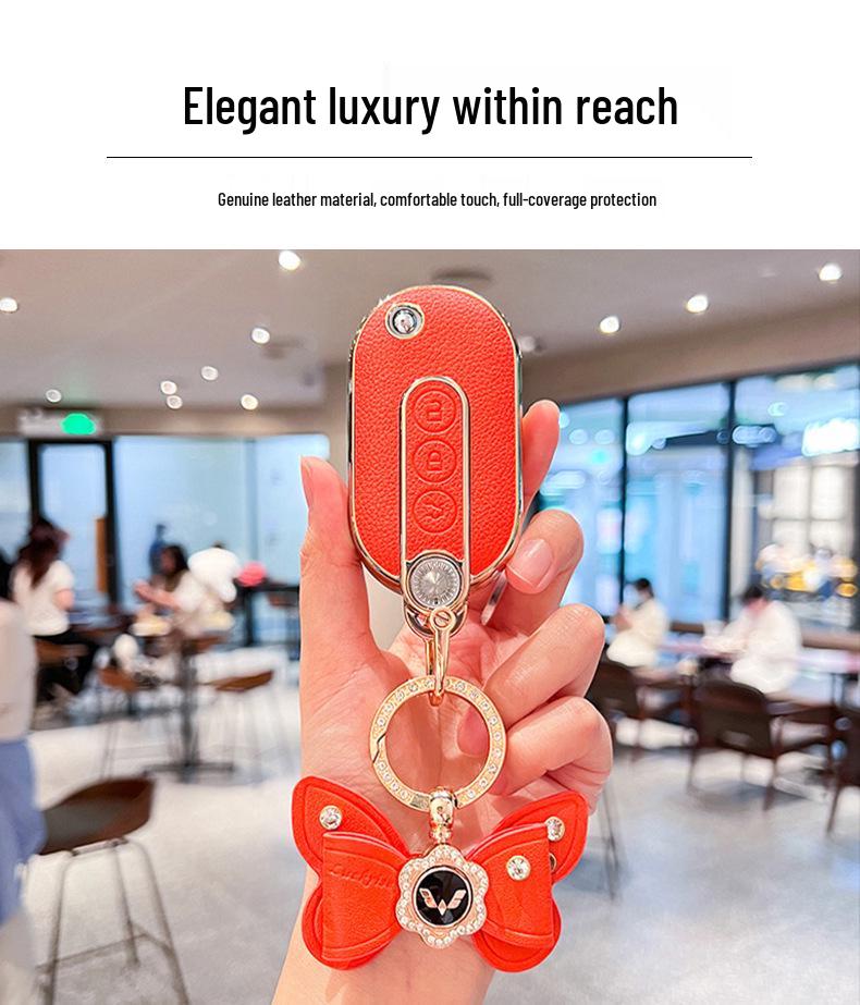 High-End Wuling Mini Key Cover for Mini Macaron Third Gen Miniev Hongguang S3