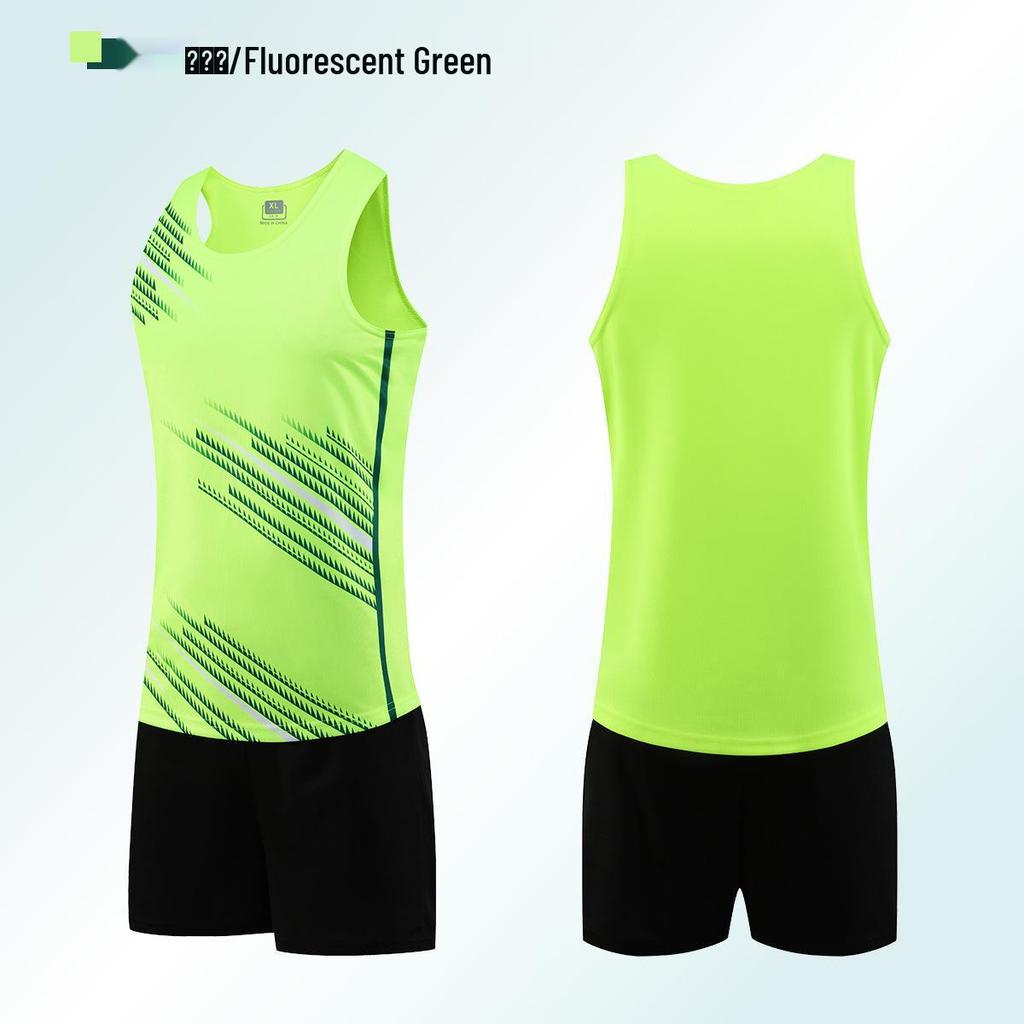 Unisex Professional Track & Field Sportswear Set: Marathon Racing Vest & Training Uniform