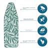 1 funda para tabla de planchar con borde elástico, resistente a las manchas, para mesa de planchar
