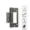 Antikmessing 30 KG Hydraulischer Einlass-Türschließer Moderner Fabrik-Weich-Selbstschließender Metallstopper Kundenspezifisches Logo Fensterscharniere
