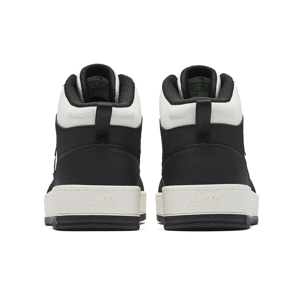 Anta Year One High-Top Casual Fashion Versatile High-Top Shoes Women shoes Ivory-White Black 922548083-3