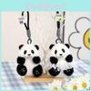 Realistic Panda Plush Doll Keychain With Ultra Soft Faux Fur And Stylish Skirt