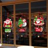 Christmas Decorations Shop Window House Door Window Hangings Christmas Eve Atmosphere Scene Layout Decorations