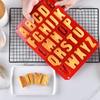 Alphabet Silicone Mold Kitchen DIY Cake Baking Decoration Tool Letter Fudge Biscuit Chocolate Mold Clay Plaster Mold Baking Tool