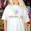 Coldplay A Head Full of Dreams Rock Band Tee Unisex Cotton T-shirt S3XL