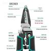 Green Forest 9-in-1 Multi-Function Wire Stripping and Cutting Pliers for Electricians