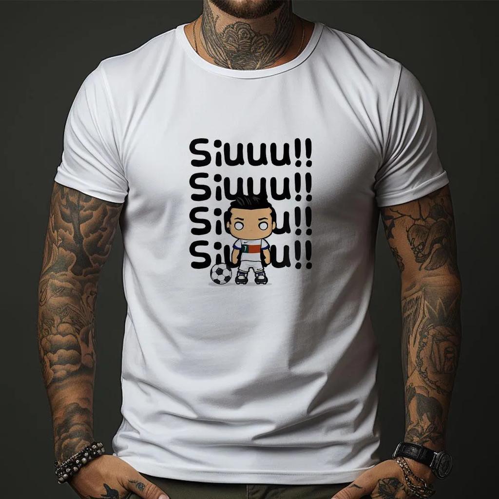 T Shirt for Fans Football Jersey Inspired Motorcycle Tee with Cute Art Design