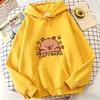 Kapuzenpullover Capybara Liebhaber Cartoon Druck Kapuzenpullover Unisex Capybara Harajuku Mode Grafische Sweatshirts Lustiger Tier Kapuzenpullover