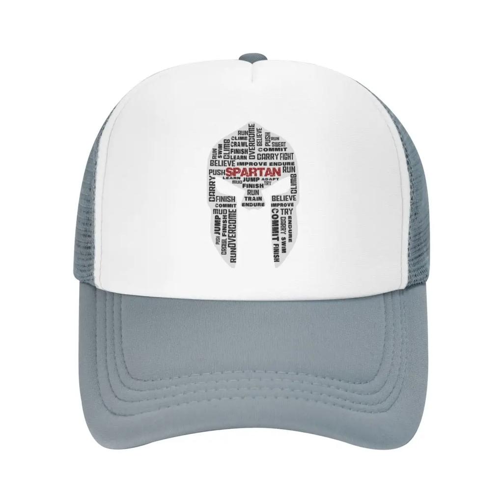 Custom Spartan Race Helmet Baseball Cap Unisex Women Breathable Sparta Spirit Trucker Hat Streetwear Snapback Caps