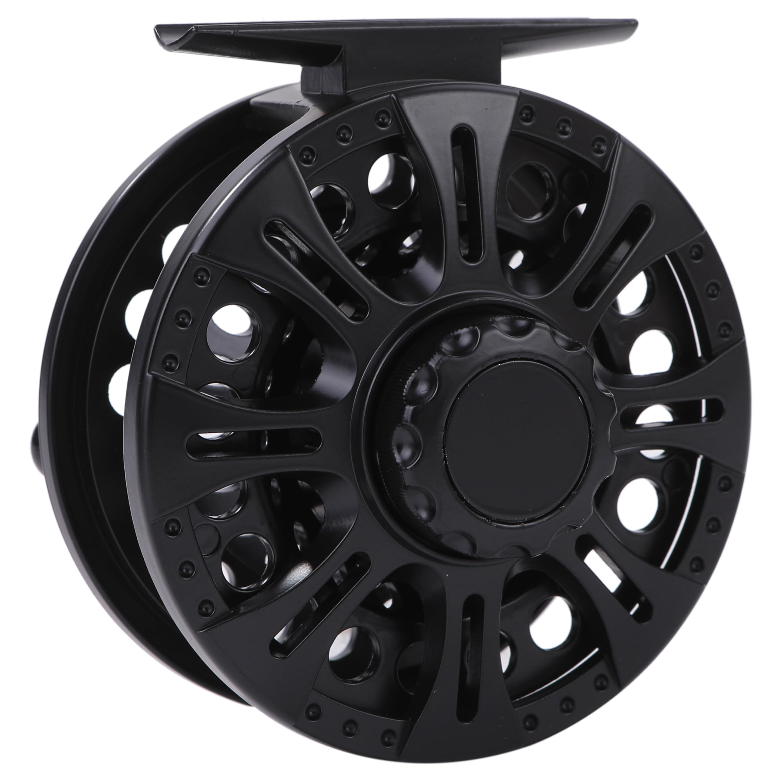 

COLGAI HVCE Graphite Large Arbor Fly Reel with Center Drag System, 5/6 чёрный