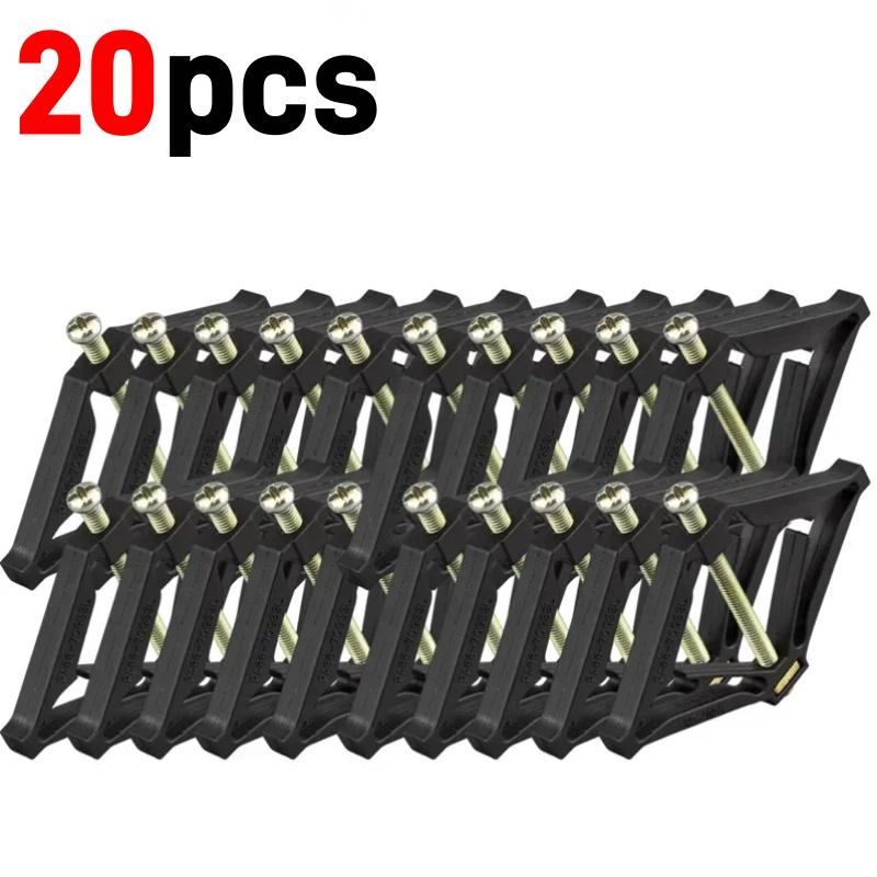 50-1PCS Type 86 Cassette Repairer Dark Wall Switch Bottom Box Fixed Support Rod Switch Socket Replacement Repair Box Support Rod
