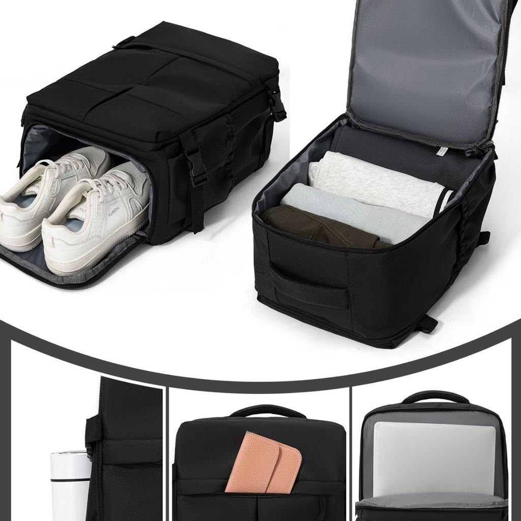 Schoolbag Computer Backpack Women's Backpack Travel Backpack Large Capacity School Bag Short Business Trip Lightweight Multifunctional Boarding Bag