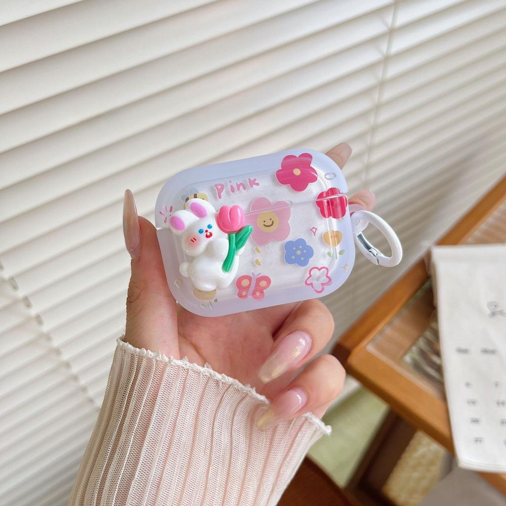 Applicable to Apple AirPods Pro Bluetooth headset case pro1/1/1/1 transparent tpu headset case
