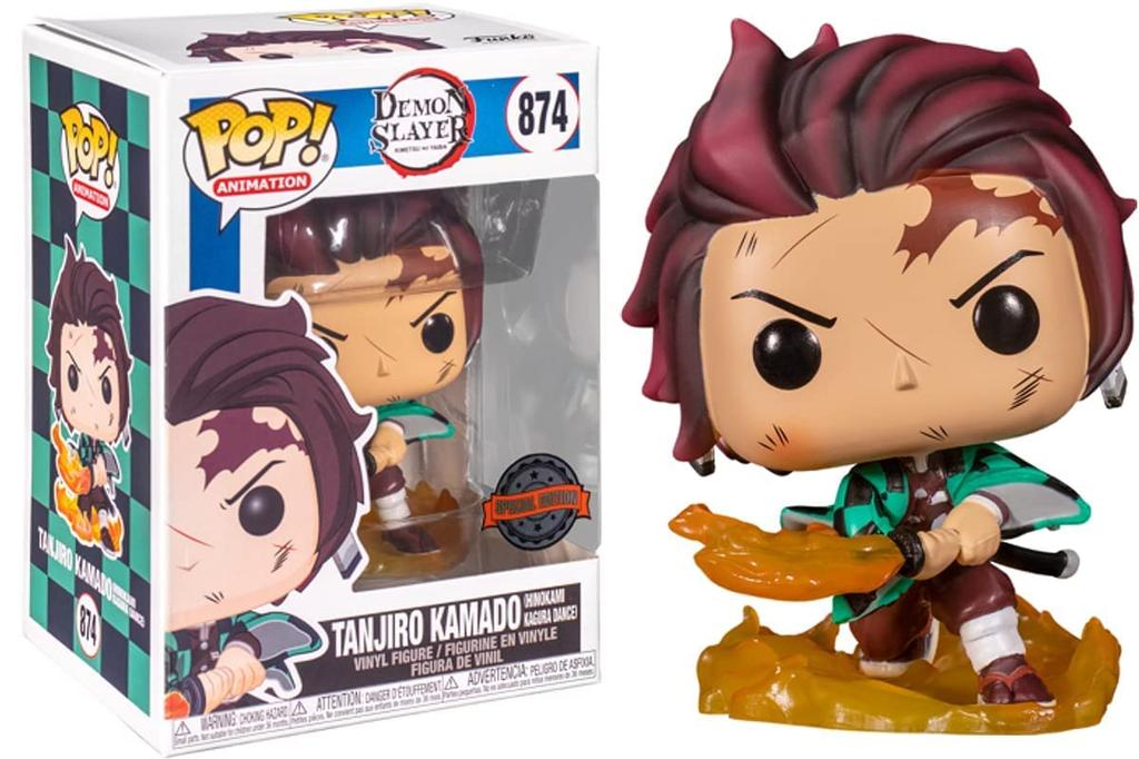 Funko POP Demon Slayer Kamado Tanjiro with Flame Blade