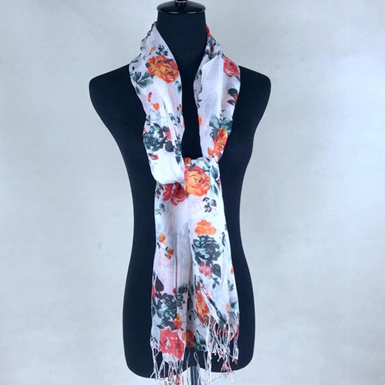 Autumn And Winter Warm Cashmere Fringed Student Plaid Scarf Women'S Winter Versatile Shawl