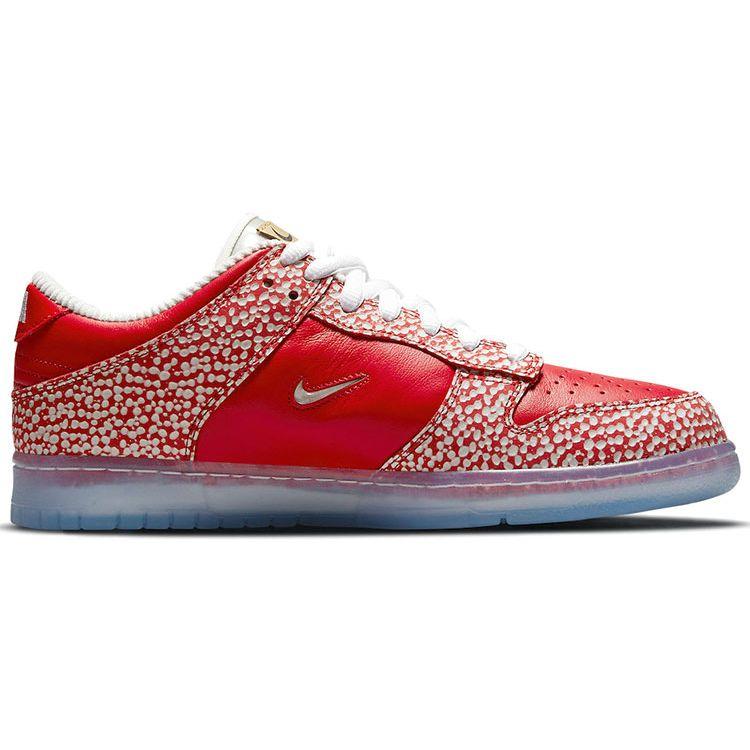 Nike Stingwater x Dunk Low SB Magic Mushroom Unisex Sneakers Red University-Red White DH7650-600