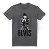 Elvis Presley Unisex Adult Leather T-Shirt
