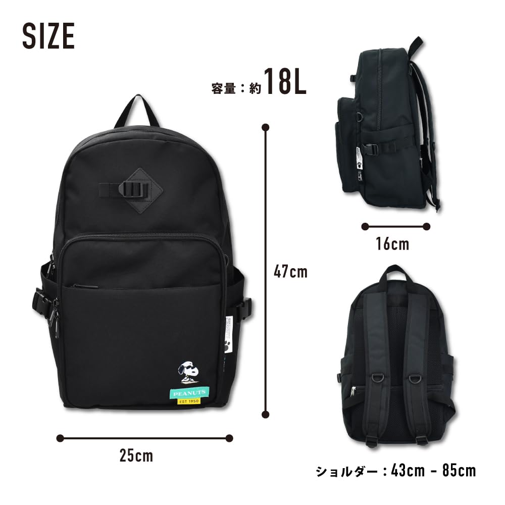 Backpack Daypack A4 Large Capacity 18L Water Repellent Lots of Pockets Women Men School Commuting Travel Adults Students Kids Cute Characters