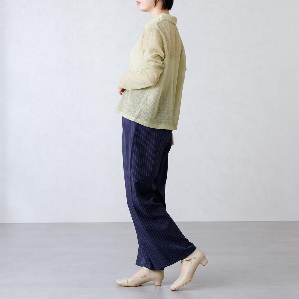 Genuine Leather Comfortable Walk Series Comfygel Support Insole Bolognese Construction HIMIKO Himiko Heel Strap Pumps 605006 Light Beige 265 3.5cm