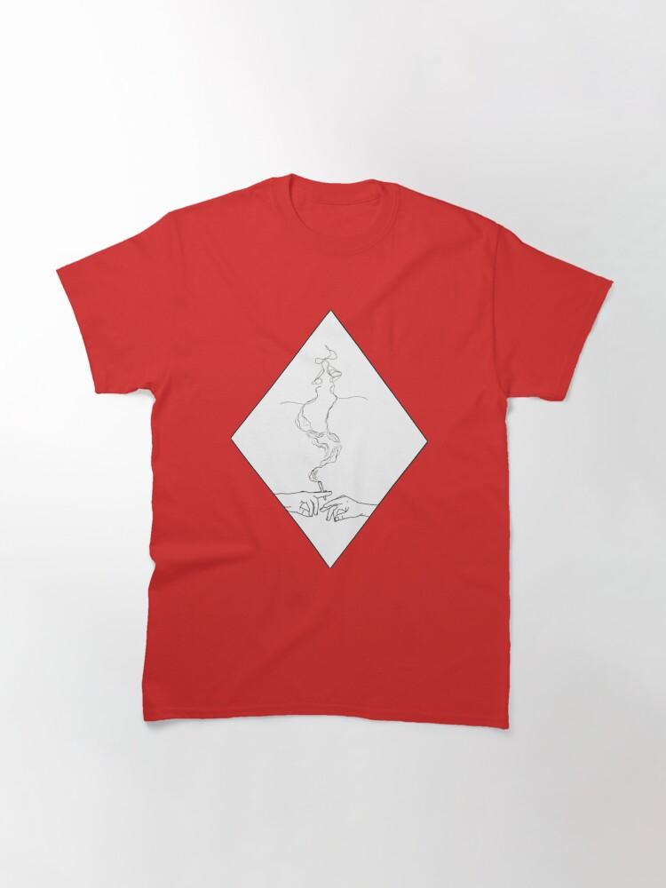 Line art (love and cigarettes) Classic T-Shirt