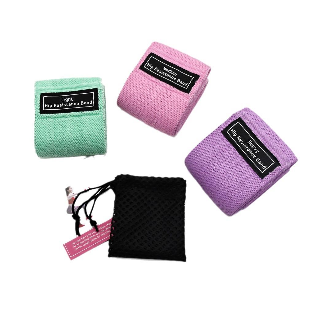 Non-Slip Resistance Bands: Glute & Hip Lifting Set for Men & Women