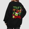 Women's Fashion Long Sleeve Print Round Neck Loose Pullover Sweater Top