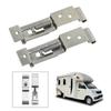 Rvs Auto Kenteken Frame Houder Trailer Nummerplaat Clips Lente Beugel Cover Vaste Accessoires 1 Paar