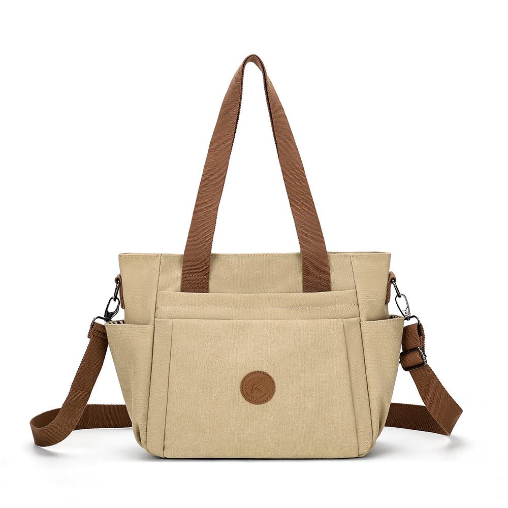 Women's Canvas Large Capacity Tote Bag Shoulder Bag